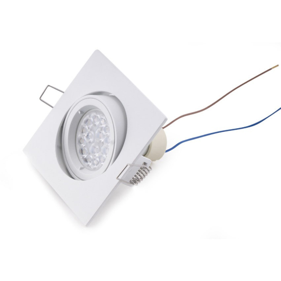 Maxlight Oprawa Wpustowa Fine Kwadratowa Biała H0039