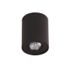 Maxlight Lampa Sufitowa Basic Round Czarna C0068