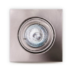 Maxlight Oprawa Wpustowa Fine Kwadratowa Metal Szczotkowany H0040