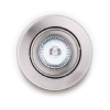Maxlight Oprawa Wpustowa Fine Okrągła Metal Szczotkowany H0037