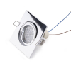 Maxlight Oprawa Wpustowa Fine Kwadratowa Chrom H0041