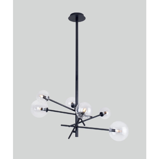 Maxlight Lampa Wisząca Lollipop Black P0395