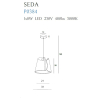 Maxlight Lampa Wisząca Seda P0384
