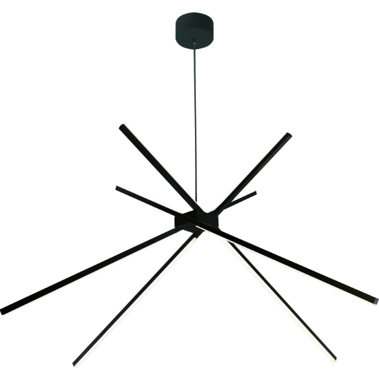 Maxlight Lampa Wisząca Spider Black P0412