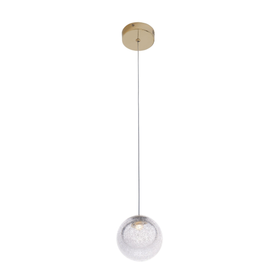 Maxlight Lampa Wisząca Zoe 1X1,5W Złota P0389