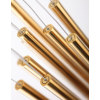 Maxlight Lampa Wisząca Organic 33X1 Złota Ściemnialna P0242D