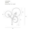 Maxlight Kinkiet Lollipop W0254