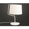 Maxlight Lampa Stołowa Chicago Biała + Biały Abażur T0028