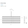 Maxlight Lampa Wisząca Puccini 80cm P0268