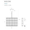 Maxlight Lampa Wisząca Puccini 40cm P0266