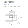 Maxlight Kinkiet LED Geometric Biały - Nowy W0234