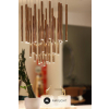 Maxlight Lampa Wisząca Organic 33X1 Miedź Ściemnialna P0174D