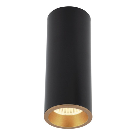 Maxlight Lampa Sufitowa Long Czarny 7W C0154