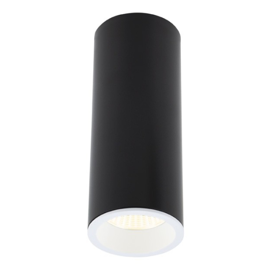 Maxlight Lampa Sufitowa Long Czarny 7W C0154