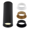 Maxlight Lampa Sufitowa Long Czarny 7W C0154