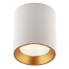 Maxlight Lampa Sufitowa Tub Okrągły Biały+ Pierścień Ozdobny Biały RC0155/C0156 White C0155