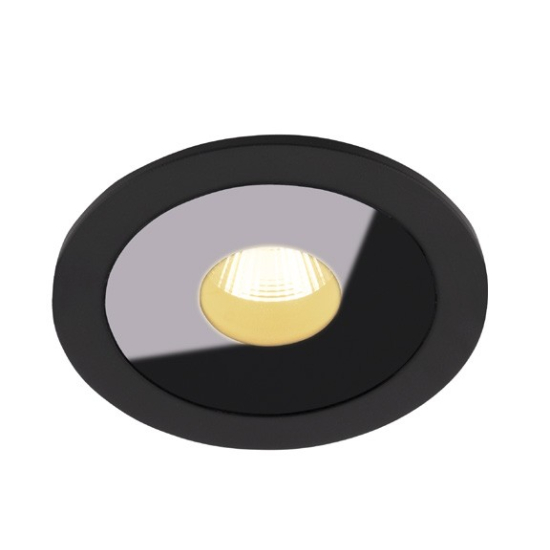 Maxlight Oprawa Wpustowa Plazma Czarna IP54 H0088