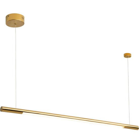 Maxlight Lampa Wisząca Organic Horizon 100cm Złota P0356