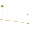 Maxlight Lampa Wisząca Organic Horizon 150cm Złota P0360
