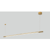 Maxlight Lampa Wisząca Organic Horizon 150cm Złota P0360