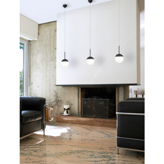 Maxlight Lampa Wisząca Dallas I Czarna P0367