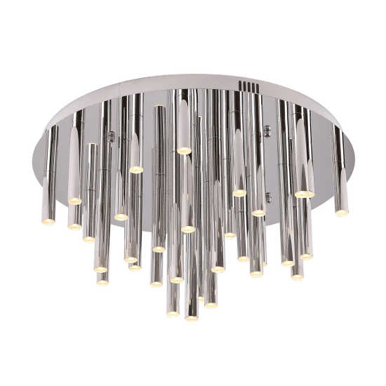 Maxlight Plafon Organic 33X1 Chrom Ściemnialny C0115D
