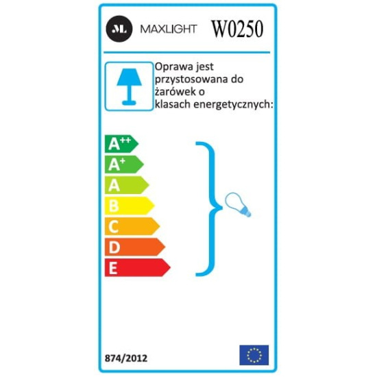 Maxlight Kinkiet Passion W0250