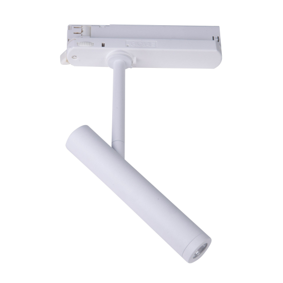 Maxlight Lampa Do Szynoprzewodu Pistol Biały 12W LED S0005
