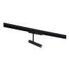 Maxlight Lampa Do Szynoprzewodu Pistol Czarny 12W LED S0006