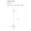 Maxlight Lampa Wisząca Uranos Czarny P0414