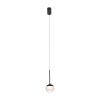 Maxlight Lampa Wisząca Zoom Czarna 6W LED P0416