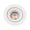 Maxlight Oprawa Wpustowa Bellatrix Tilted Biała - Bez Modułu Świetlnego LED H0112 H0117