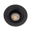 Maxlight Oprawa Wpustowa Bellatrix Tilted Czarna - Bez Modułu Świetlnego LED H0112 H0118