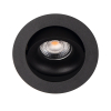 Maxlight Oprawa Wpustowa Bellatrix Tilted Czarna - Bez Modułu Świetlnego LED H0112 H0118