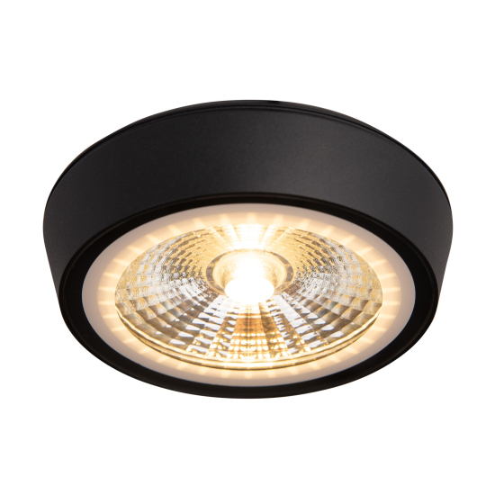 Maxlight Charon Sufitowa Czarny IP65 12W LED 1327lm 3000K C0208