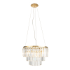 Maxlight Lampa Wisząca Monaco Złota Ø 42 cm P0423
