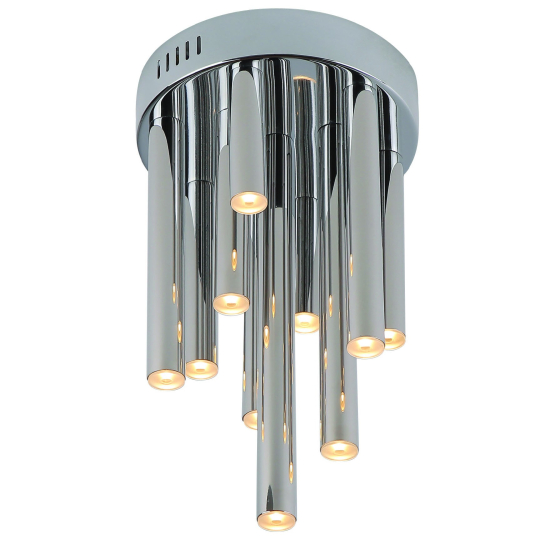 Maxlight Plafon Organic Chrom Mały Ściemnialny C0117D