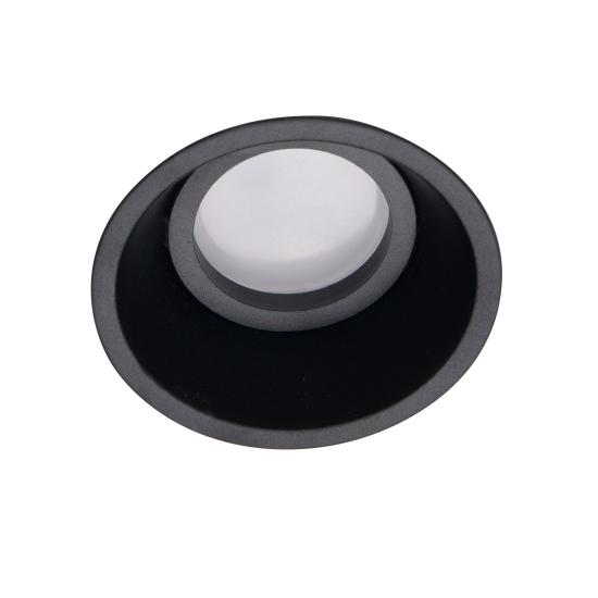 Maxlight Oprawa Wpustowa Deep Czarna GU10 H0111
