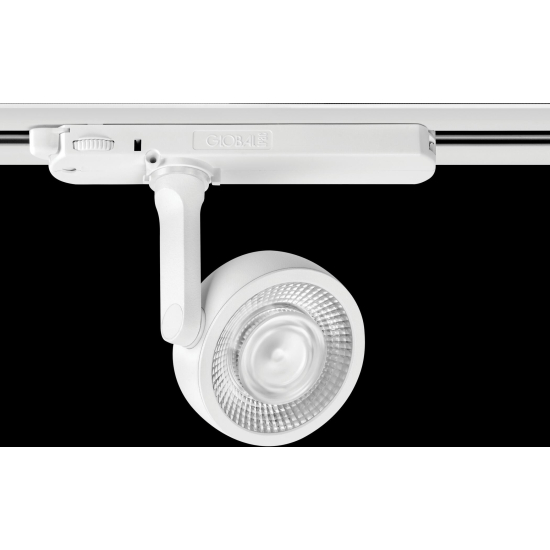 Maxlight Charon do szynoprzewodu Trójfazowego Biały 15W LED 1327lm 3000K S0013