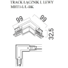 Maxlight Track Łącznik L