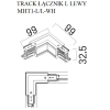 Maxlight Track Łącznik L