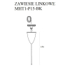 Maxlight Track Zawiesie Linkowe 1,5M Czarne Z Regulacją Bez Uchwytu MHT1-P15-BK