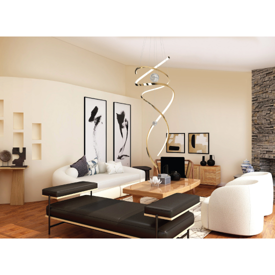 Maxlight Lampa Wisząca Ritz P0427D