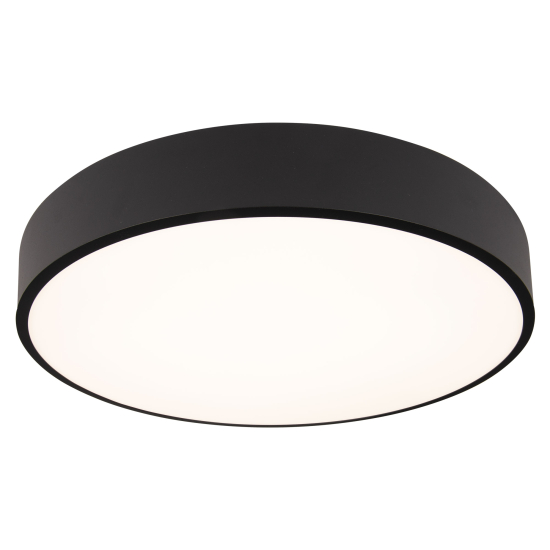 Maxlight Plafon Roundy Czarny Ściemnialny IP54 C0214
