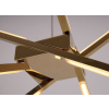 Maxlight Lampa Wisząca Spider Złota P0457