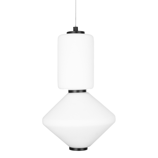 Maxlight Akiko LED 16W 3000K Lampa Wisząca Czarny P0467