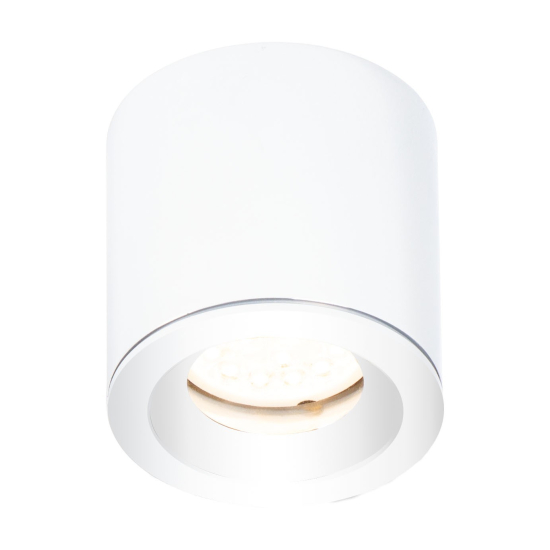 Maxlight Lampa Sufitowa Form Biała GU10 IP65 C0215