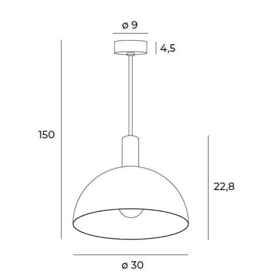 Maxlight Lampa Wisząca Luisant P0473