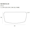 Maxlight Plafon Mobitech Square II C0111