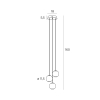 Maxlight Lampa Wisząca Nobile III P0479